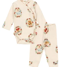 Leggings|Bodyer|Konges Sløjd Sæt - Slå-om Body l/æ/Leggings - Deer Diary