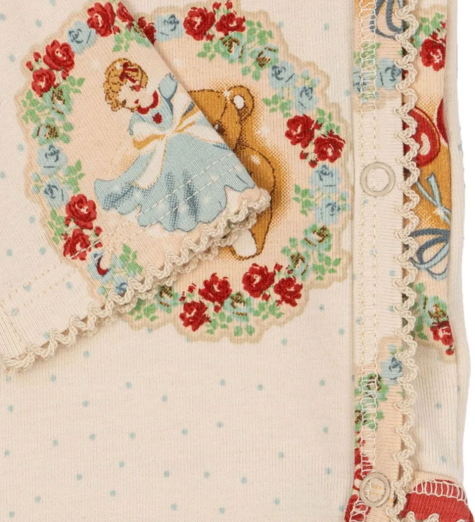 Leggings|Bodyer|Konges Sløjd Sæt - Slå-om Body l/æ/Leggings - Deer Diary