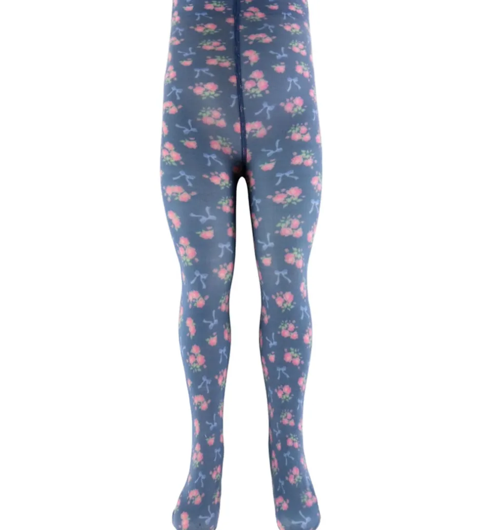 Strømpebukser|Konges Sløjd Strømpebukser - Nylon - 2-pak - Verona Blues