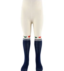 Strømper|Konges Sløjd Strømpebukser - 2-pak - Heart Mix