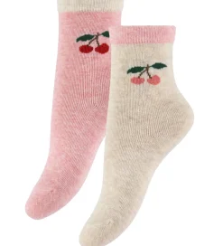Strømper|Konges Sløjd Strømper - 2-pak - Cherry