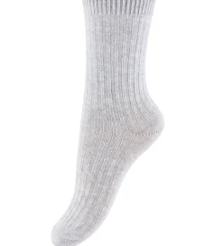 Strømper|Konges Sløjd Strømper - 3-pak - Rød/Hvid/Gråmeleret