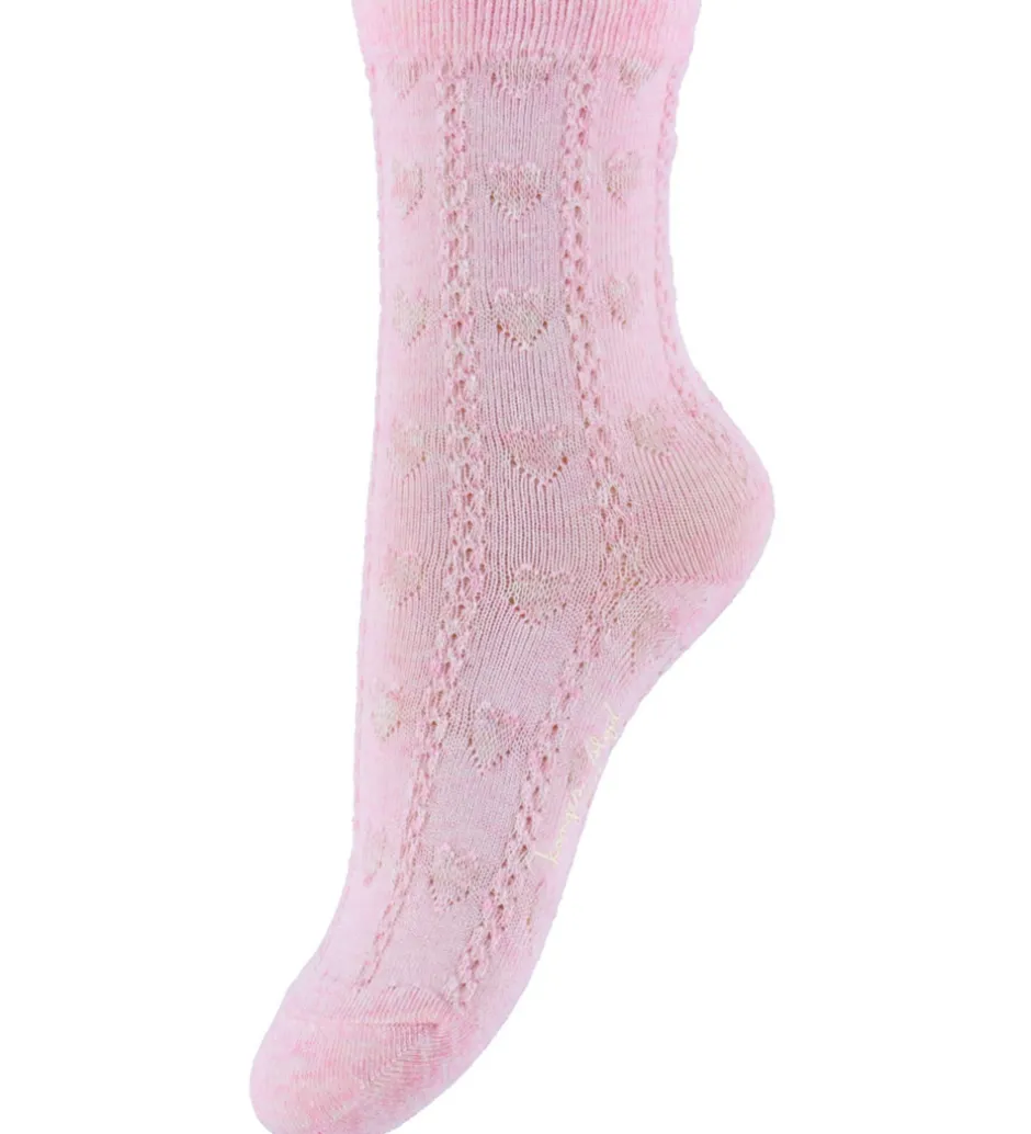 Strømper|Konges Sløjd Strømper - 2-pak - Heart Mix