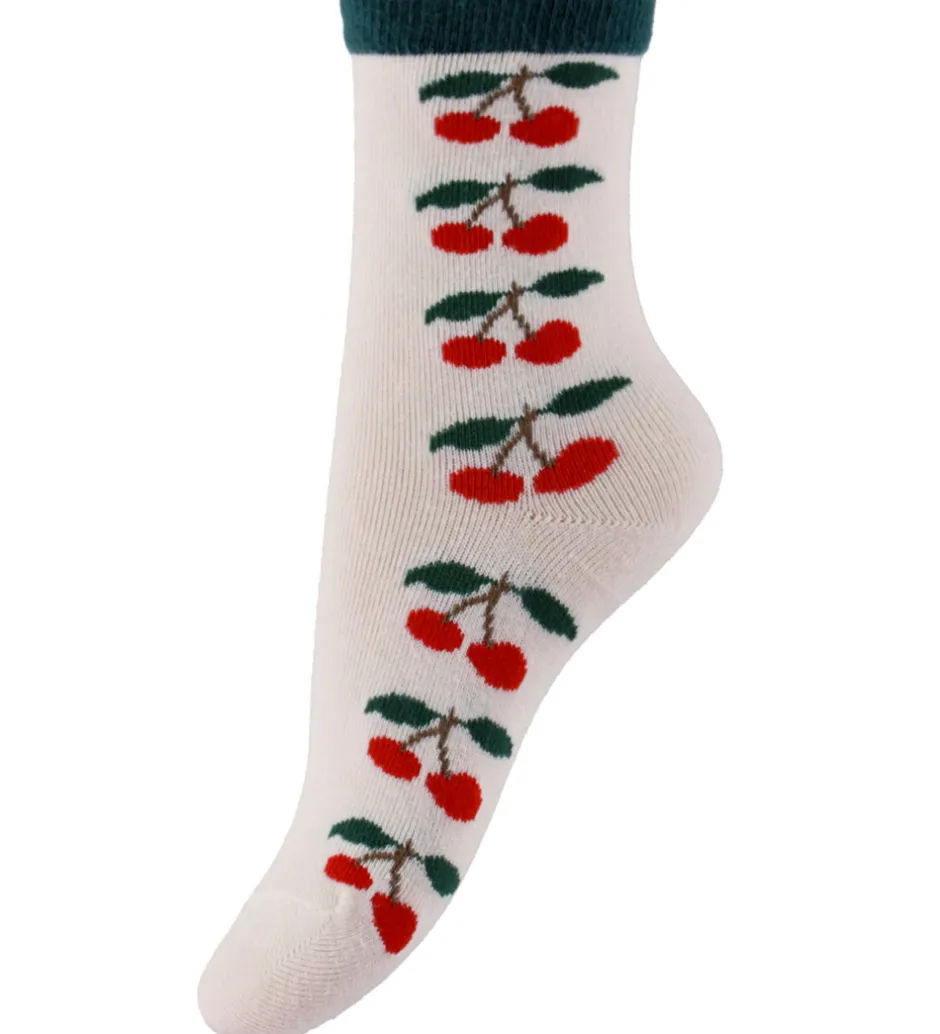 Strømper|Konges Sløjd Strømper - 2-pak - Cherry Mix