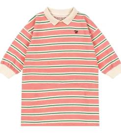 Kjoler|Konges Sløjd Sweatkjole - Spotty - Blush Bound Stripe