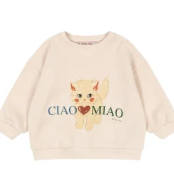 Pigetøj|Sweatshirts|Konges Sløjd Sweatshirt - Belli - Whisper Pink