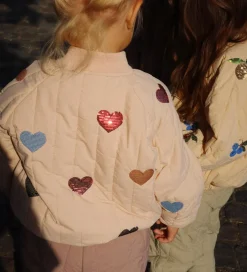 Termotøj|Konges Sløjd Termojakke - Juno Sequin Bomber - Cameo Rose