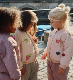 Termotøj|Konges Sløjd Termojakke - Juno Sequin Bomber - Cameo Rose