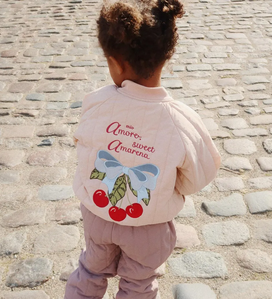 Termotøj|Konges Sløjd Termojakke - Juno Bomber - Cameo Rose