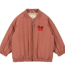 Termotøj|Basis|Konges Sløjd Termojakke - Juno Bomber - Canyon Rose