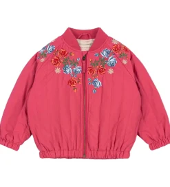 Termotøj|Konges Sløjd Termojakke - Juno Bomber - Raspberry Wine