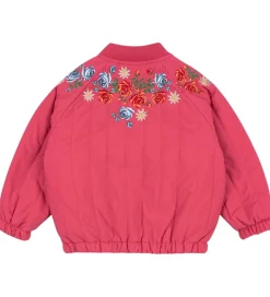 Termotøj|Konges Sløjd Termojakke - Juno Bomber - Raspberry Wine