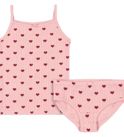 Undertøj|Basis|Konges Sløjd Undertøj - Minnie - Amour Rouge m. Hulmønster