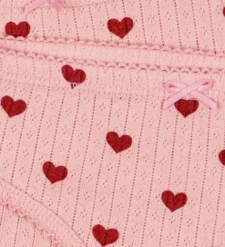 Undertøj|Basis|Konges Sløjd Undertøj - Minnie - Amour Rouge m. Hulmønster