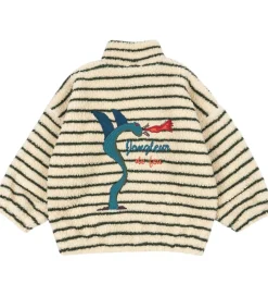 Fleece|Konges Sløjd x Rosie H-W Fleecejakke - Erba Stripe