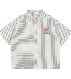 Skjorter|Konges Sløjd x Rosie H-W Skjorte - Duo - Stripe Blue