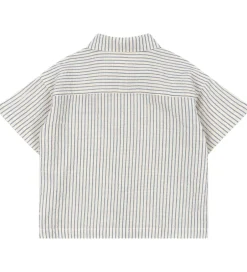 Skjorter|Konges Sløjd x Rosie H-W Skjorte - Duo - Stripe Blue