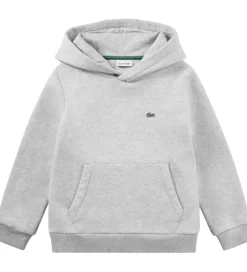 Drengetøj|Hættetrøjer|Lacoste Hættetrøje - Core - Argent Chine Heather