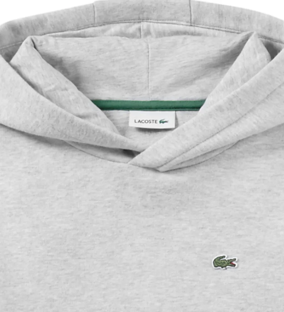 Drengetøj|Hættetrøjer|Lacoste Hættetrøje - Core - Argent Chine Heather
