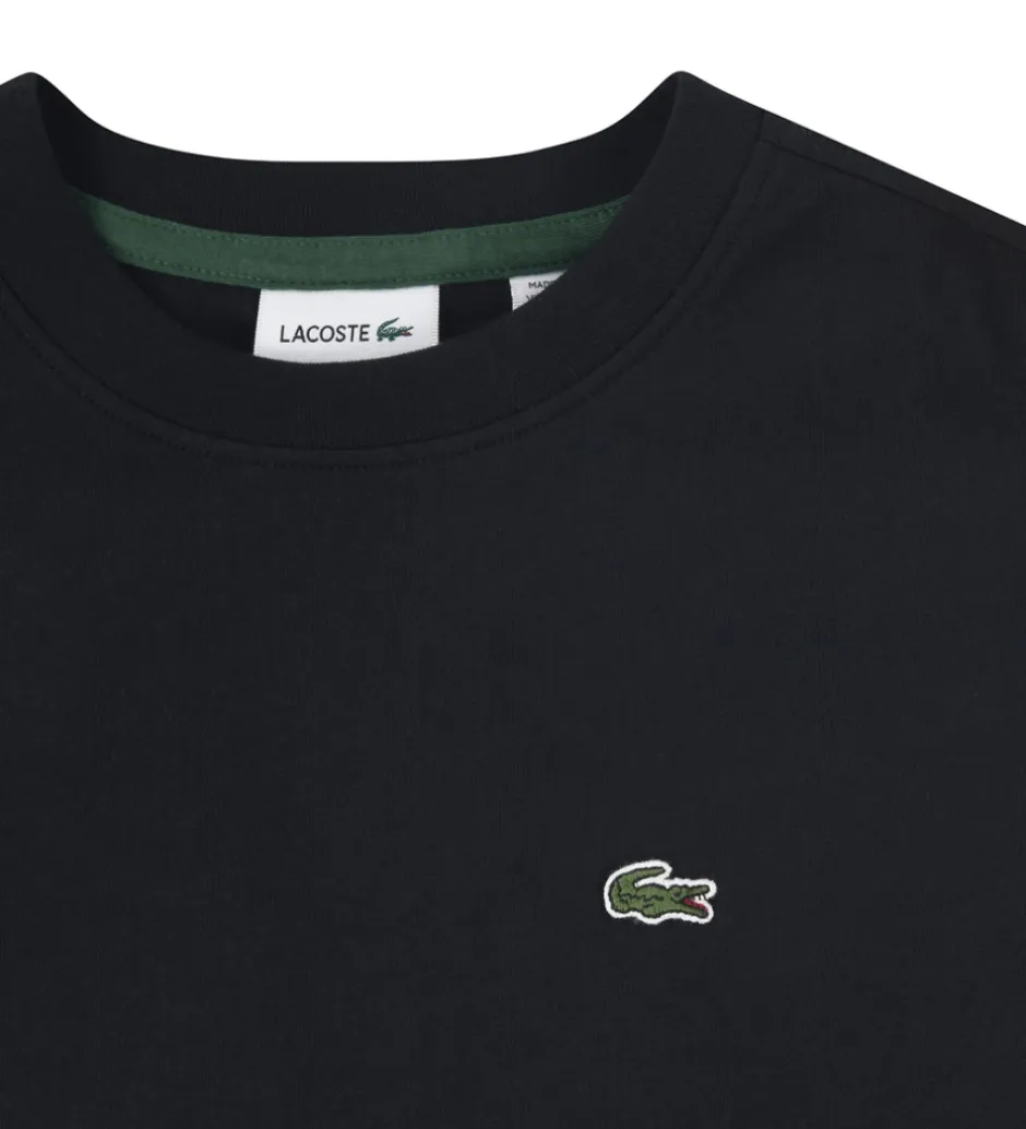 Drengetøj|T-Shirts|Lacoste T-shirt - Core - Sort