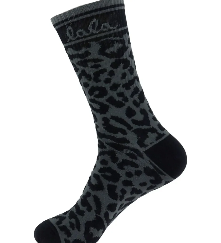 Strømper|Lala Berlin Strømper - Sanira - Asphalt Leo