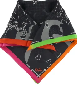 Tørklæder|Lala Berlin Tørklæde - Cube Ahrina - 50x50 cm - Star Black