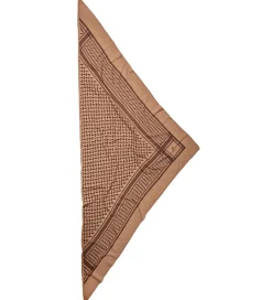 Tørklæder|Lala Berlin Tørklæde - Triangle Trinity Classic M - Beige