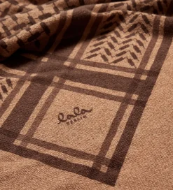 Tørklæder|Lala Berlin Tørklæde - Triangle Trinity Classic M - Beige