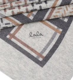 Tørklæder|Lala Berlin Tørklæde - 162x85 - Triangle Puzzle - Flanella Sage