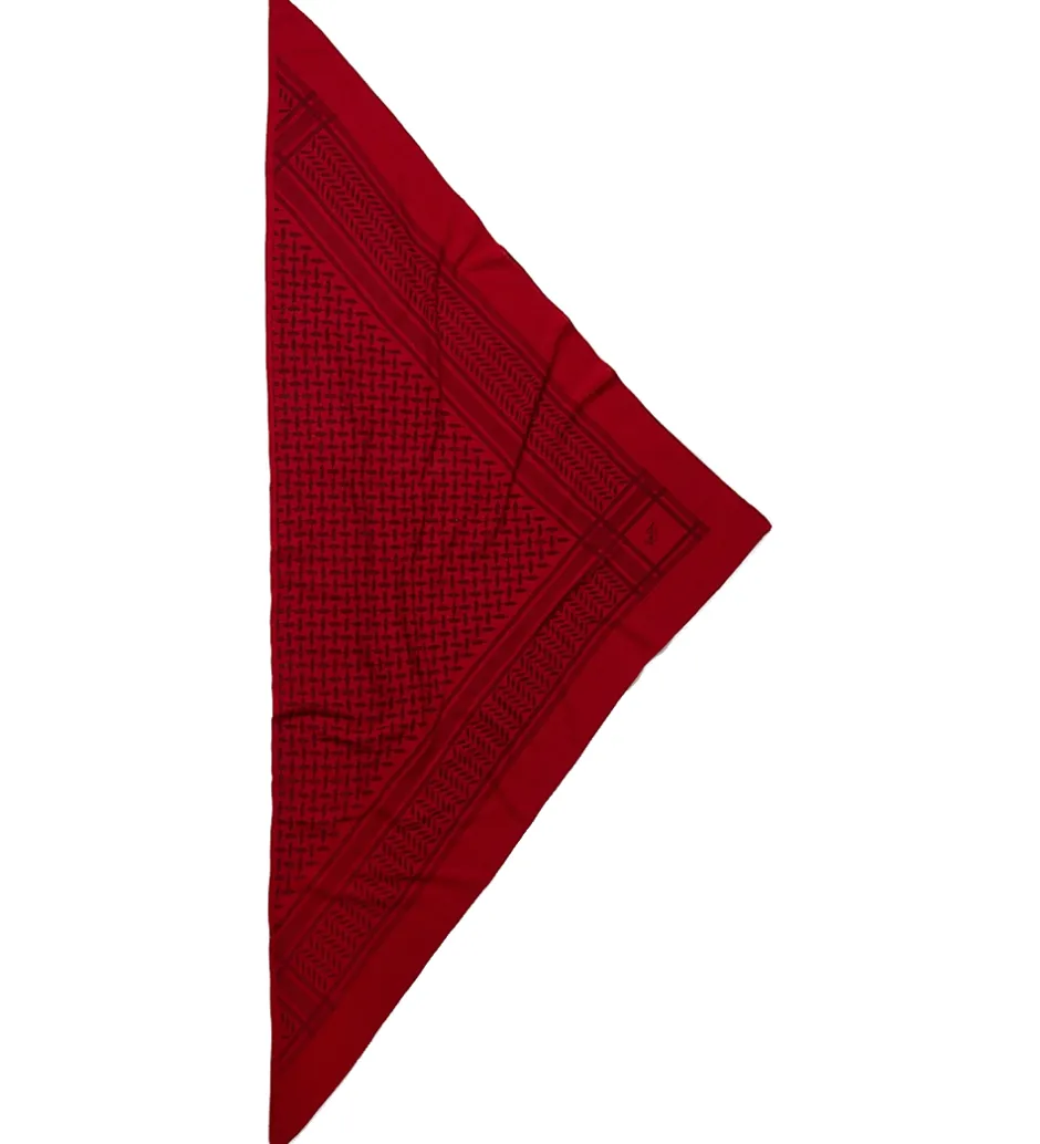 Tørklæder|Lala Berlin Tørklæde - 162x85 - Triangle Trinity Classic M - Bac