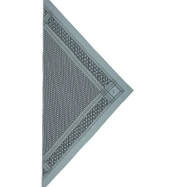Tørklæder|Lala Berlin Tørklæde - 162x85 - Triangle Monogram M - Grey On Me