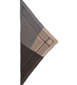Tørklæder|Lala Berlin Tørklæde - 162x85 - Triangle Trinity Patchwork - Lim