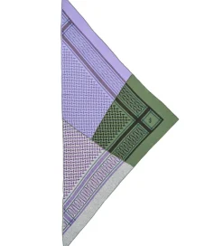 Tørklæder|Lala Berlin Tørklæde - 162x85 - Triangle Trinity Patchwork - Lav