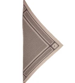 Tørklæder|Lala Berlin Tørklæde - 162x85 - Triangle Trinity Classic M - Dun