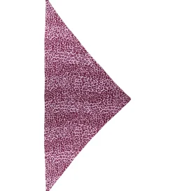 Unisex-Tøj|Tørklæder|Lala Berlin Tørklæde - 162x85 - Triangel M - Burgundy Leo
