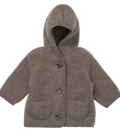 Cardigans|Lalaby Cardigan - Uld - Chocolate