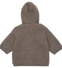 Cardigans|Lalaby Cardigan - Uld - Chocolate