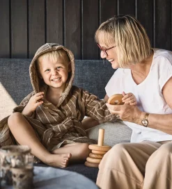 Badekåber|Leander Badekåbe - Woodland - Mocca