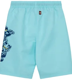 Badetøj|LEGO® Wear LEGO® Ninjago Badeshorts - LwAgan 306 - UV40+ - Mint m. Print