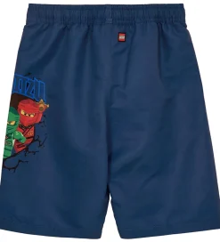 Badetøj|LEGO® Wear LEGO® Ninjago Badeshorts - LwAgan 302 - UV40+ - Mørkeblå m. Prin
