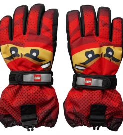 Handsker Og Luffer|LEGO® Wear LEGO® Ninjago Handsker - LWAgan 807 - Tex - Rød