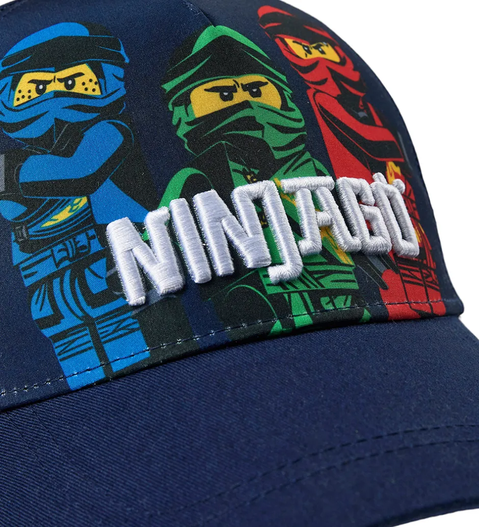 Kasketter|LEGO® Wear LEGO® Ninjago Kasket - LWAris 102 - Dark Navy m. Ninjaer