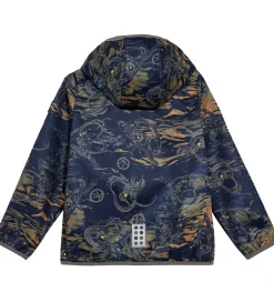 Softshell|LEGO® Wear LEGO® Ninjago Softshelljakke - LWSaku 200 - Dark Navy m. Print