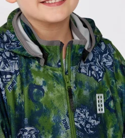 Softshell|LEGO® Wear LEGO® Ninjago Softshelljakke - LWScout 202 - Twist Of Lime/Grå m