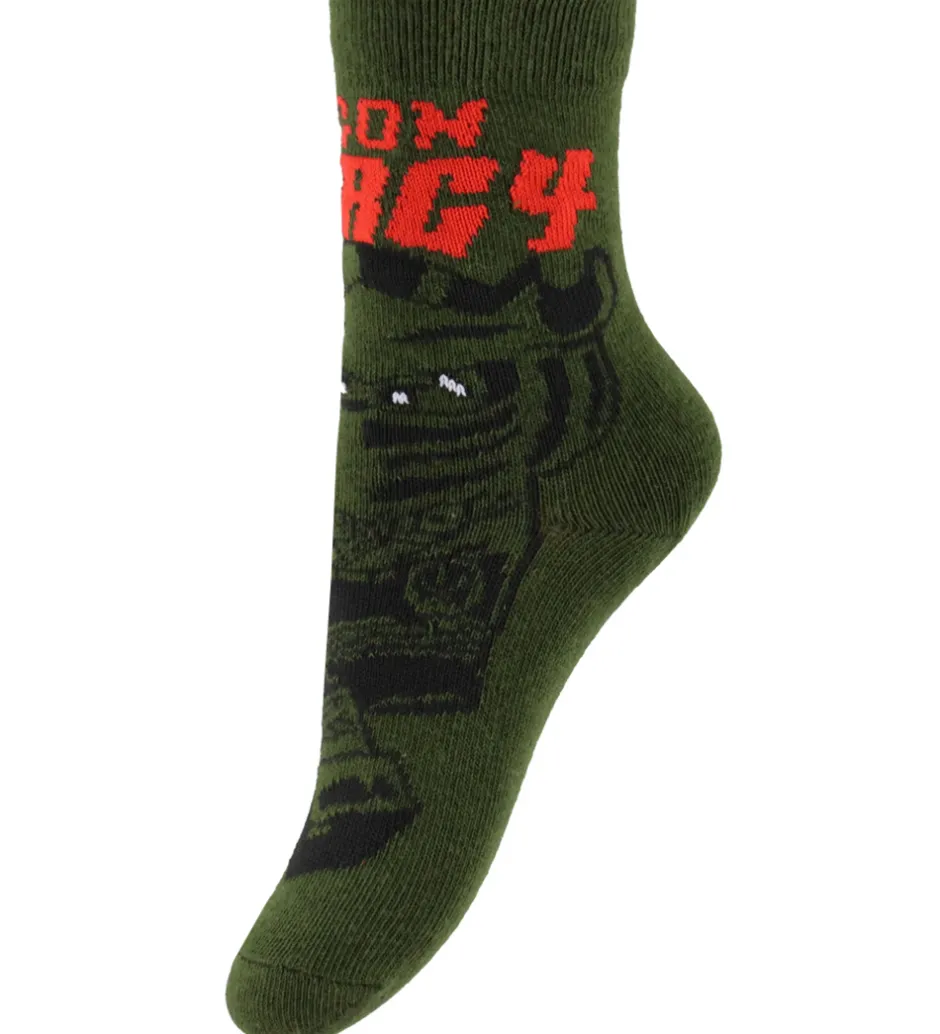 Strømper|LEGO® Wear LEGO® Ninjago Strømper - 3-pak - Blå/Grøn/Rød