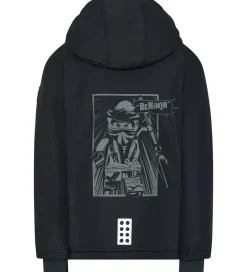 Vinterjakker|LEGO® Wear LEGO® Ninjago Vinterjakke - LWJesse 607 - Sort m. Print