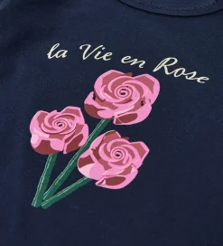 T-Shirts|LEGO® Wear Bluse - LwTaja - Mørkeblå m. Blomster