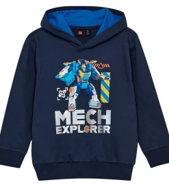 Hættetrøjer|LEGO® Wear City Hættetrøje - LwSaku - Mørkeblå