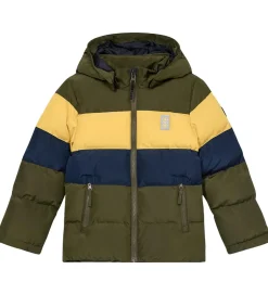Overgangsjakker|Dunjakker Og Dynejakker|LEGO® Wear Dynejakke - LWJipe 705 - Yellow/Navy/Army