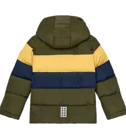 Overgangsjakker|Dunjakker Og Dynejakker|LEGO® Wear Dynejakke - LWJipe 705 - Yellow/Navy/Army
